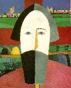 Kazimir Malevich, head of a peasant